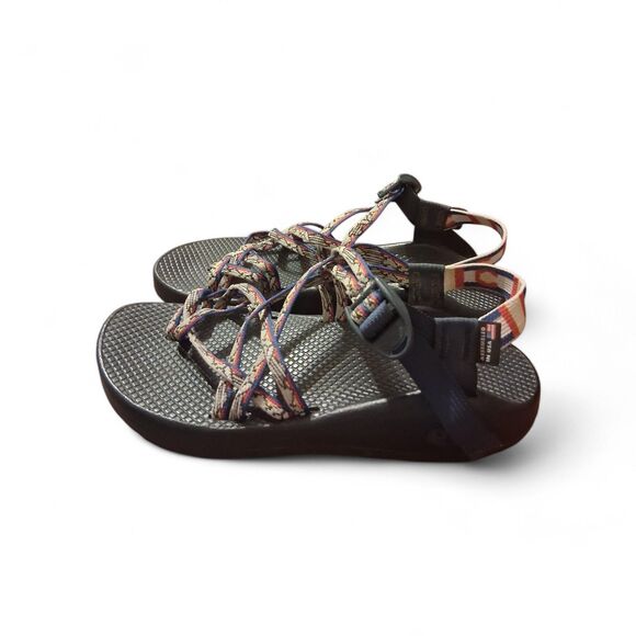 Chaco Z/2 Outdoor Sandals Womens Size 9 Hiking Blue Straps Adjustable - Picture 5 of 10